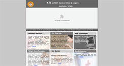 Desktop Screenshot of kwchanaesthetic.com